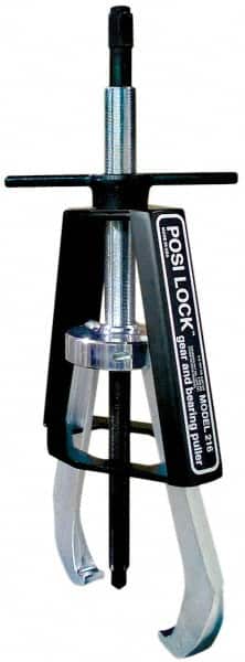 Posi Lock Puller - 25" Spread, 35 Ton Capacity, Puller - 14" Reach, 32" Long, For Bearings, Gears & Pulleys - Exact Tooling