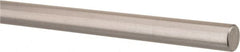 Thomson Industries - 1/4" Diam, 2' Long, Steel Standard Round Linear Shafting - 60-65C Hardness, .2495/.2490 Tolerance - Exact Tooling