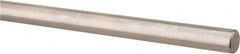 Thomson Industries - 1/4" Diam, 3' Long, Steel Standard Round Linear Shafting - 60-65C Hardness, .2495/.2490 Tolerance - Exact Tooling