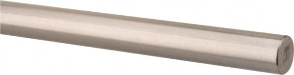 Thomson Industries - 3/8" Diam, 2' Long, Steel Standard Round Linear Shafting - 60-65C Hardness, .3745/.3740 Tolerance - Exact Tooling