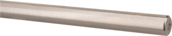 Thomson Industries - 3/8" Diam, 4' Long, Steel Standard Round Linear Shafting - 60-65C Hardness, .3745/.3740 Tolerance - Exact Tooling