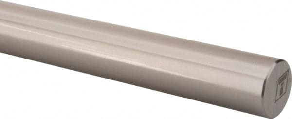 Thomson Industries - 5/8" Diam, 4' Long, Steel Standard Round Linear Shafting - 60-65C Hardness, .6245/.6240 Tolerance - Exact Tooling