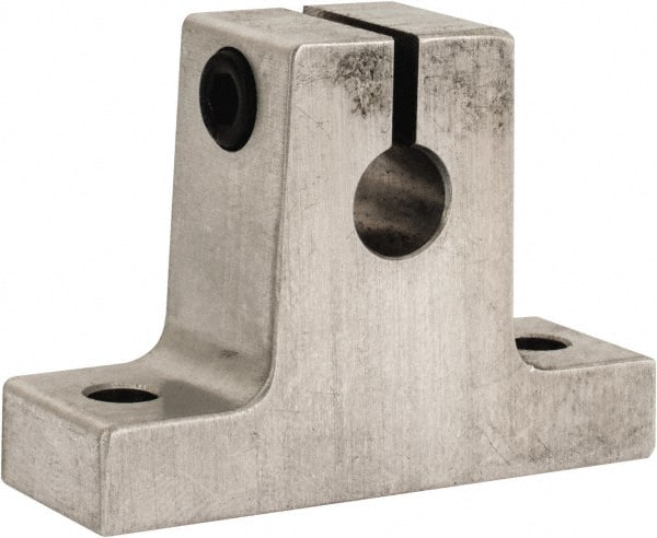 Thomson Industries - 1/4" Diam, Aluminum Alloy Shaft Support - Plain Shafting - Exact Tooling
