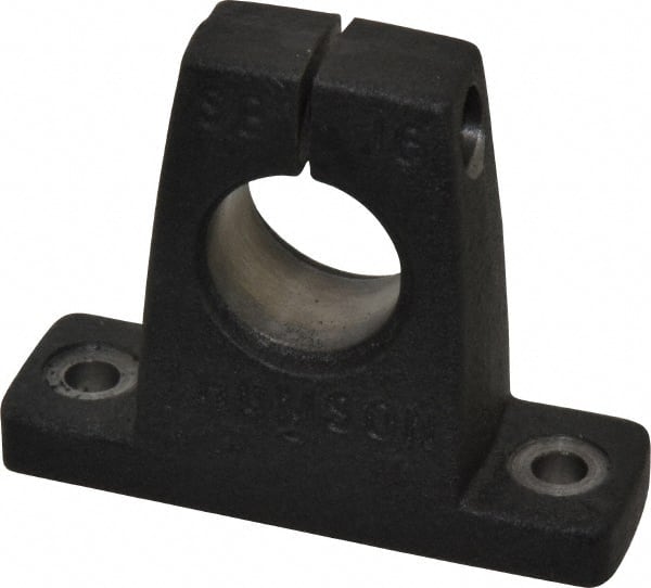 Thomson Industries - 1" Diam, Malleable Iron Alloy Shaft Support - Plain Shafting - Exact Tooling