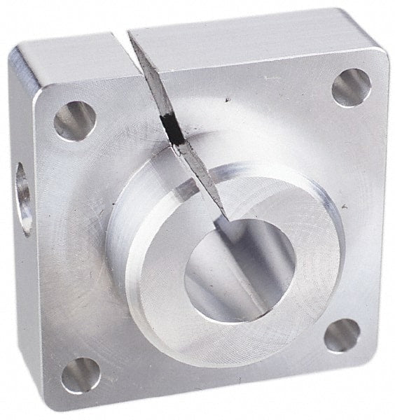 Thomson Industries - 1-1/4" Diam, Aluminum Alloy Shaft Support - Plain Shafting - Exact Tooling