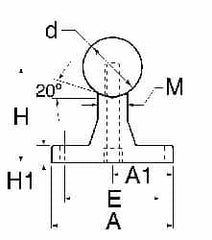 Thomson Industries - 40mm Shaft Diam, 78mm Base Width, Steel Shaft, Aluminum Rail, Round Shaft Assemblies - 48" Long, 18mm Neck Width - Exact Tooling