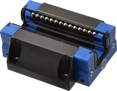 Thomson Industries - 71.5mm L x 63mm W x 25.5mm H, 40mm Transverse Hole Spcg, 53mm Lateral Hole Spcg, Standard Ball Carriage - 21.5mm Overhang, M6 Hole, 30" High Assembly - Exact Tooling