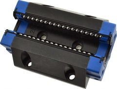 Thomson Industries - 137.1mm L x 100mm W x 41mm H, 62mm Transverse Hole Spcg, 82mm Lateral Hole Spcg, Standard Long Ball Carriage - 33mm Overhang, M10 Hole, 48" High Assembly - Exact Tooling