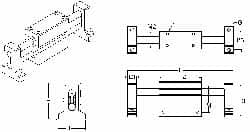 Thomson Industries - Manually Driven Linear Motion System - 36" Long x 4" Wide - Exact Tooling
