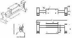 Thomson Industries - Manually Driven Linear Motion System - 36" Long x 4" Wide - Exact Tooling