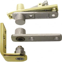 Stanley - Pivot Hinges Finish/Coating: Satin Chrome Material: Brass - Exact Tooling