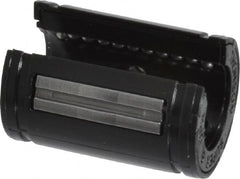 Thomson Industries - 1/2" ID, 180 Lb Dynamic Load Capacity, Open Linear Bearing - 7/8" OD - Exact Tooling