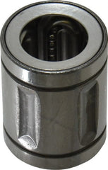 Thomson Industries - 3/4" ID, 200 Lb Dynamic Load Capacity, Closed Linear Bearing - 1-1/4" OD - Exact Tooling