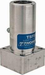 Thomson Industries - 1-3/4" Inside Diam, 1130/2260 Lbs. Dynamic Capacity, Twin Flanged Pillow Block Linear Bearing - 2.38" Overall Width - Exact Tooling