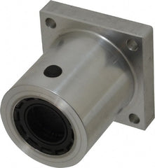 Thomson Industries - 2.13" Inside Diam, 1050/2100 Lbs. Dynamic Capacity, Single Flanged Pillow Block Linear Bearing - 2-3/4" Overall Width - Exact Tooling