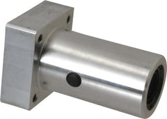 Thomson Industries - 1-3/4" Inside Diam, 1130/2260 Lbs. Dynamic Capacity, Twin Flanged Pillow Block Linear Bearing - 2.38" Overall Width - Exact Tooling