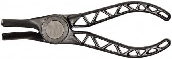 Mag-Mate - 7" OAL, Spark Plug Boot Pliers - 20° Jaw, 90 Durometer Plastic Handles - Exact Tooling