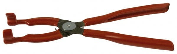 Mag-Mate - 11" OAL, Spark Plug Boot Pliers - Straight Jaw, 90 Durometer Plastic Handles - Exact Tooling