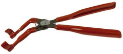 Mag-Mate - 11" OAL, Spark Plug Boot Pliers - 45° Jaw, 90 Durometer Plastic Handles - Exact Tooling