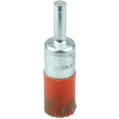 1/2″ Polyflex Encapsulated Crimped Wire End Brush, .0104″ Steel Fill - Exact Tooling