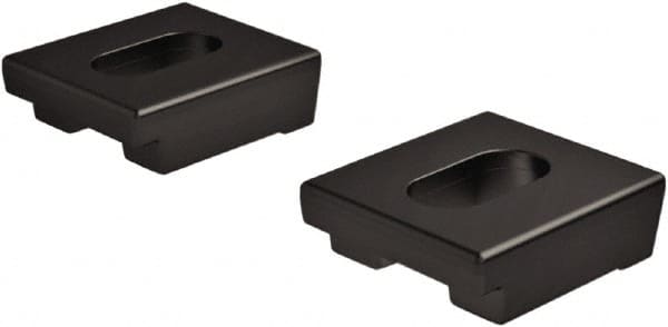 Schunk - 2 Piece Vise Mounting Clamp - Steel - Exact Tooling