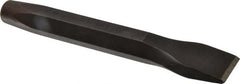 Proto - 8-1/4" OAL x 1-3/16" Blade Width Cold Chisel - 1-3/16" Tip, 1" Stock, Steel Handle - Exact Tooling