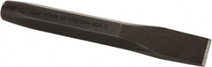 Proto - 8" OAL x 1" Blade Width Cold Chisel - 1" Tip, 7/8" Stock, Steel Handle - Exact Tooling