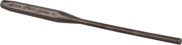 Proto - 3/16" Pin Punch - 8" OAL, Steel - Exact Tooling