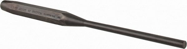 Proto - 7/32" Pin Punch - 8" OAL, Steel - Exact Tooling