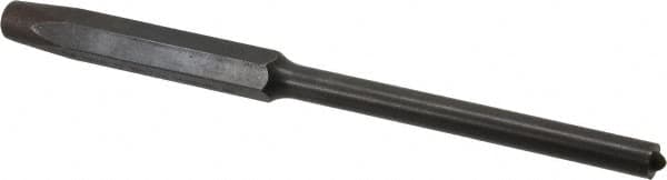 Proto - 3/8" Roll Pin Punch - 7-1/2" OAL, Steel - Exact Tooling