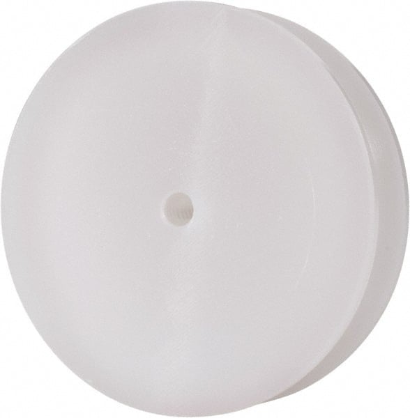 Poly Hi Solidur - 1/4" Bore, 3" Outside Diam, Finished Bore Round Belt Pulley - 3/4" Wide - Exact Tooling