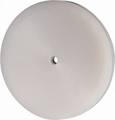 Poly Hi Solidur - 1/2" Bore, 7-1/2" Outside Diam, Finished Bore Round Belt Pulley - 3/4" Wide - Exact Tooling