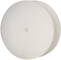 Poly Hi Solidur - 1/4" Bore, 3" Outside Diam, Finished Bore Flat Belt Pulley - 1" Wide - Exact Tooling