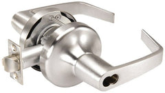 Yale - Grade 1 Classroom Lever Lockset for 1-3/4" Thick Doors - 2-3/4" Back Set, SFIC Cylinder, Cast Zinc/Cold Forged Brass, Satin Chrome Finish - Exact Tooling