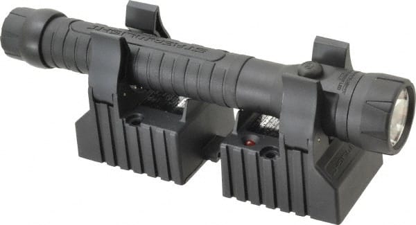 Streamlight - White LED Bulb, 130 Lumens, Industrial/Tactical Flashlight - Black Plastic Body, 1 NiCad Battery Included - Exact Tooling