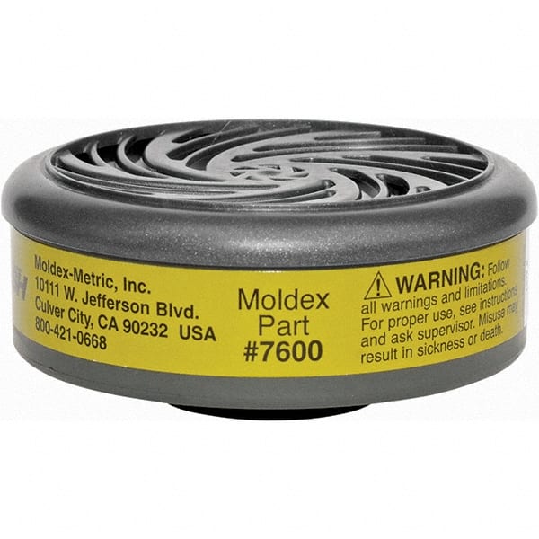 Moldex - Half & Full Facepiece Cartridges & Filters Type: Cartridge NIOSH Filter Rating: No Rating - Exact Tooling