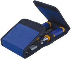 Irwin - 3 Piece Wood Chisel Set - 10-1/4" OAL, Sizes Included 1/2 to 1" - Exact Tooling