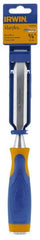 Irwin - 10-1/4" OAL x 3/4" Blade Width Wood Chisel - ProTouch Handle - Exact Tooling