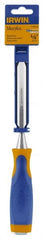 Irwin - 10-1/4" OAL x 1/2" Blade Width Wood Chisel - ProTouch Handle - Exact Tooling
