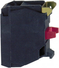 Square D - NC, Multiple Amp Levels, Electrical Switch Contact Block - 120 VAC, 125 VDC, 240 VAC, 250 VDC, and 600 VAC/VDC, Screw Terminal, 22mm Hole, For Use with XB4, XB5 - Exact Tooling