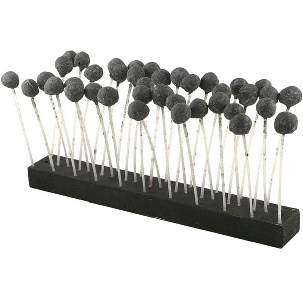 Brush Research Mfg. - 5-5/8" Bore Diam, 60 Grit, Silicon Carbide Flexible Hone - Coarse, 9-1/2" OAL - Exact Tooling