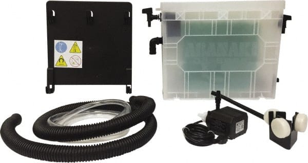 Abanaki - 72" Reach, 11 GPH Oil Removal Capacity, 110 Max Volt Rating, 60 Hz, Oil Skimmer - 40 to 140°F - Exact Tooling
