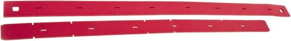 Clarke - Squeegee Blade Kit - 20" Machine, For Use with Clarke RA40, Use on Floors - Exact Tooling