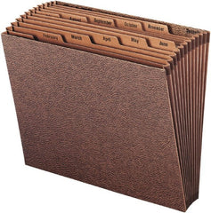 SMEAD - 8-1/2 x 11", Letter Size, Redrope, Indexed Sorters - Exact Tooling