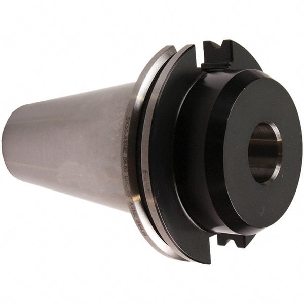 Emuge - CAT50 Inside Taper, 1-1/4" Hole Diam, CAT to Softsynchro Taper Adapter - Exact Tooling