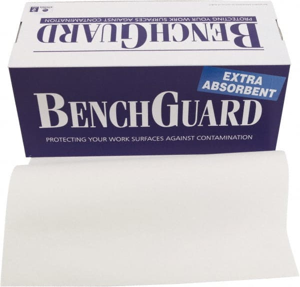Dynalon Labware - 4.9 Gal Capacity per Package, Laboratory Roll - 50 M Long x 19 cm Wide, White, Polyethylene - Exact Tooling