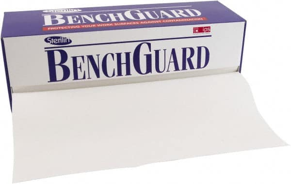 Dynalon Labware - 2.45 Gal Capacity per Package, Laboratory Roll - 50 M Long x 19 cm Wide, White, Polyethylene - Exact Tooling