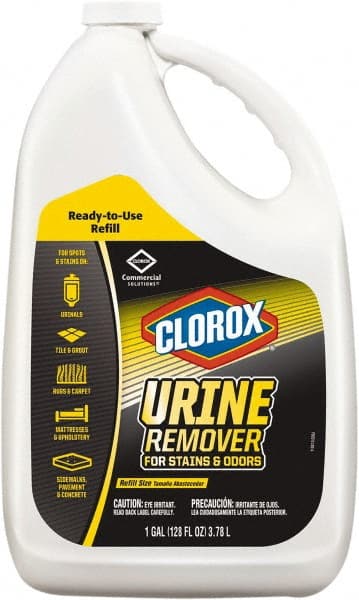 Clorox - 128 oz Bottle Liquid Bathroom Cleaner - Clean Floral Scent, Disinfectant, Urinals, Carpet, Upholstery & Concrete - Exact Tooling