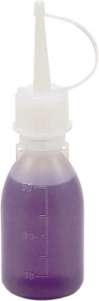 Dynalon Labware - 250 mL Dispensing Bottle - Polyethylene, Translucent, 5.1" High x 1-1/2" Diam, 15mm Cap - Exact Tooling