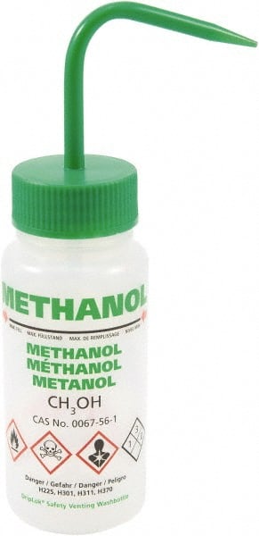 Dynalon Labware - 5 L Safety Wash Bottle - Polyethylene, Translucent, 5.7" High x 2.4" Diam, 50mm Cap - Exact Tooling